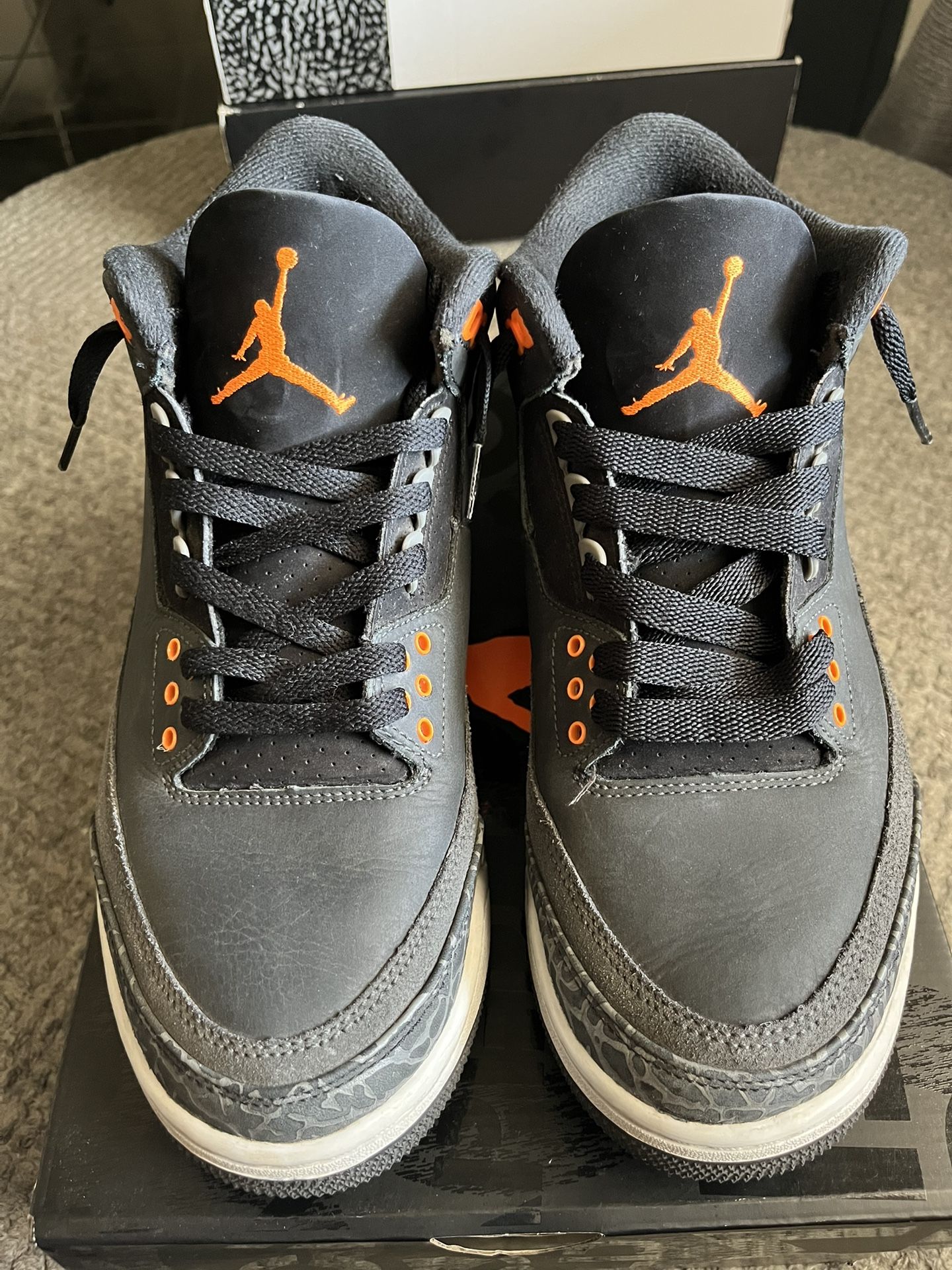 Used Nike Jordan 3 Retro “Fear Pack” Size 9.5 Men