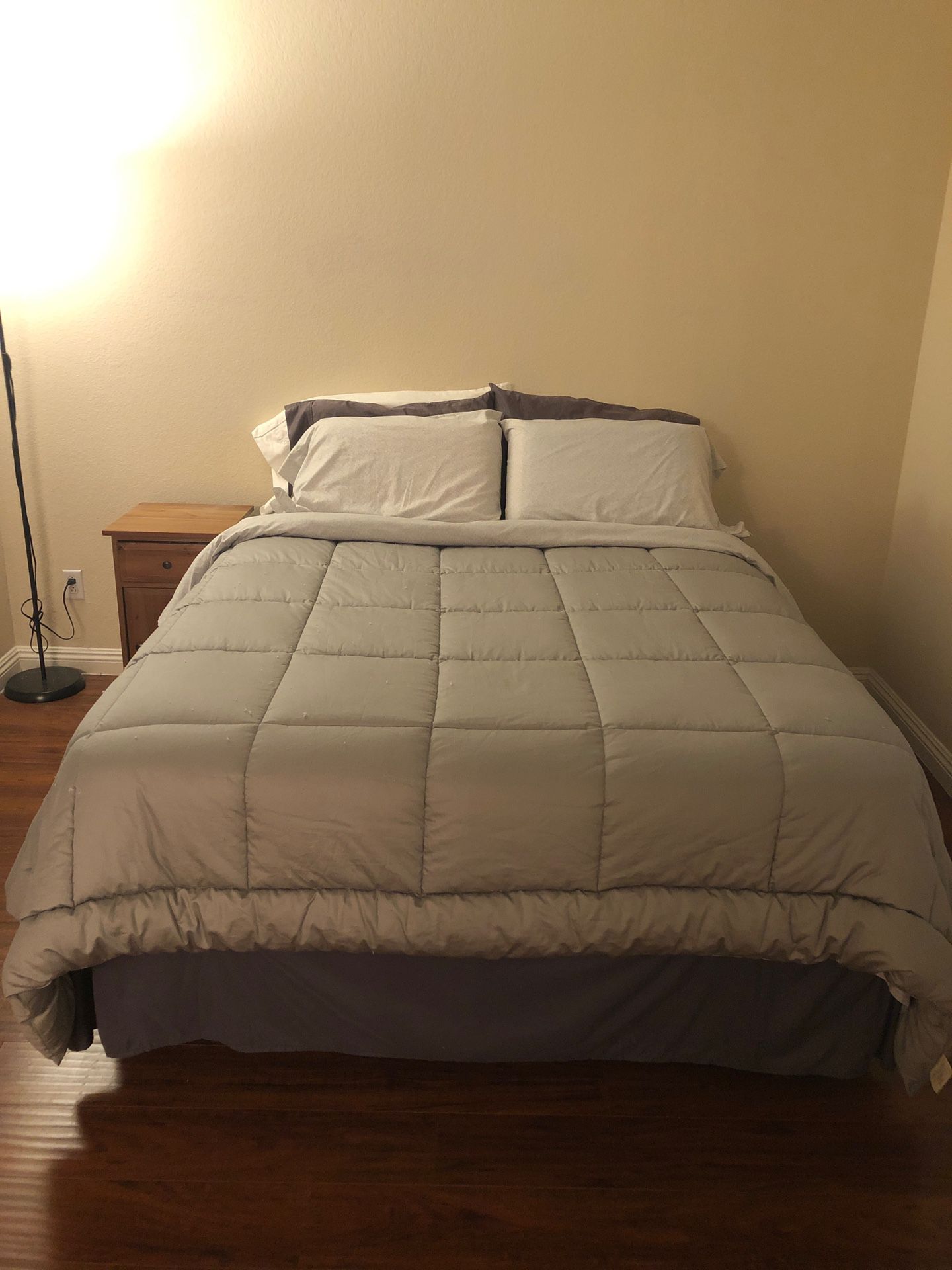 Sealy Posturpedic (Firm) Queen Bed With Frame