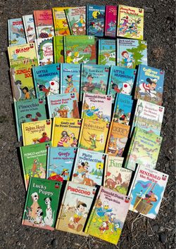 38 Vintage Disney Kid Books
