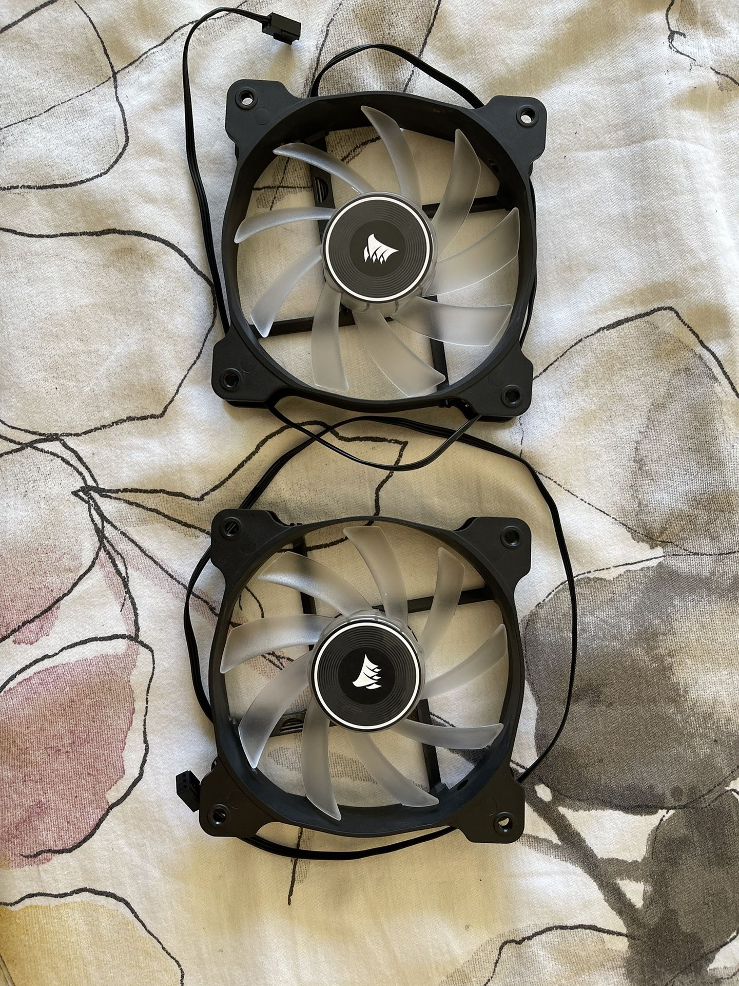 Corsair 120MM Case Fans With White LED