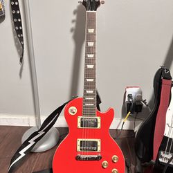 Epiphone Power Players Les Paul Electric Guitar - Lava Red