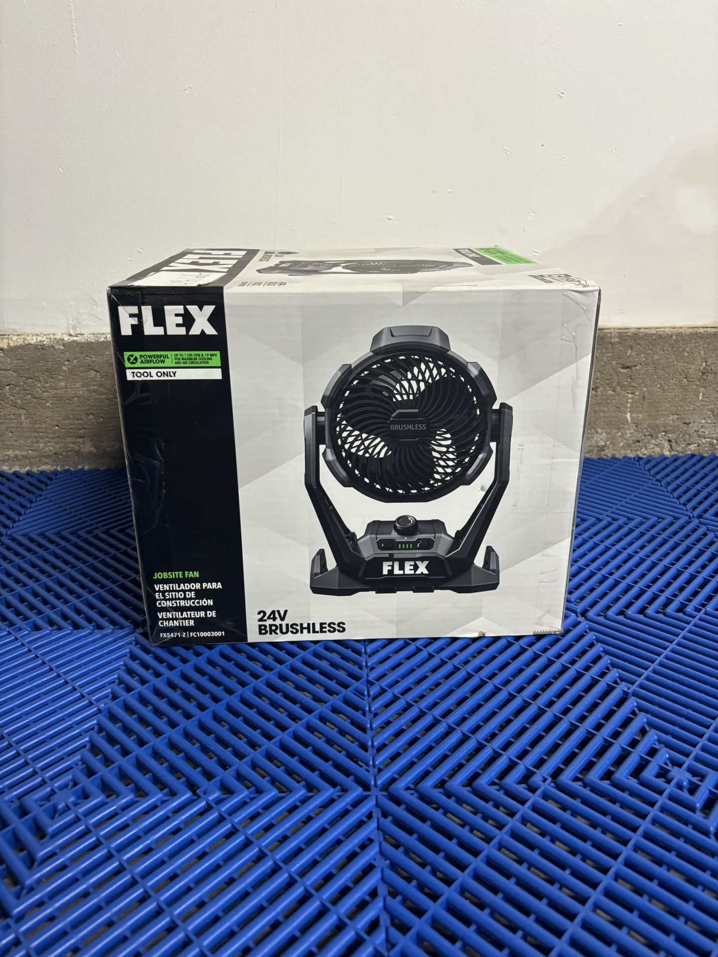 FLEX 24V Jobsite Fan (Bare Tool) – Battery or Corded