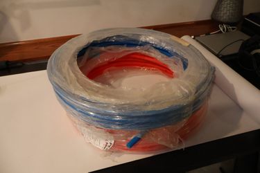 Apollo 1/2" x 100' PEX-B Tubing, Red and Blue, 2 Full Coils