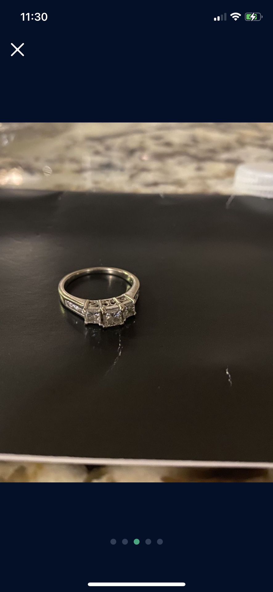 3 Stone Diamond ring 