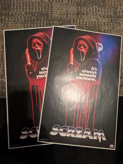 Scream 2022 posters