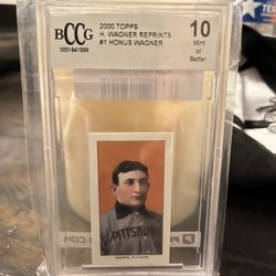 Sign Baseball and Graded 10 Card