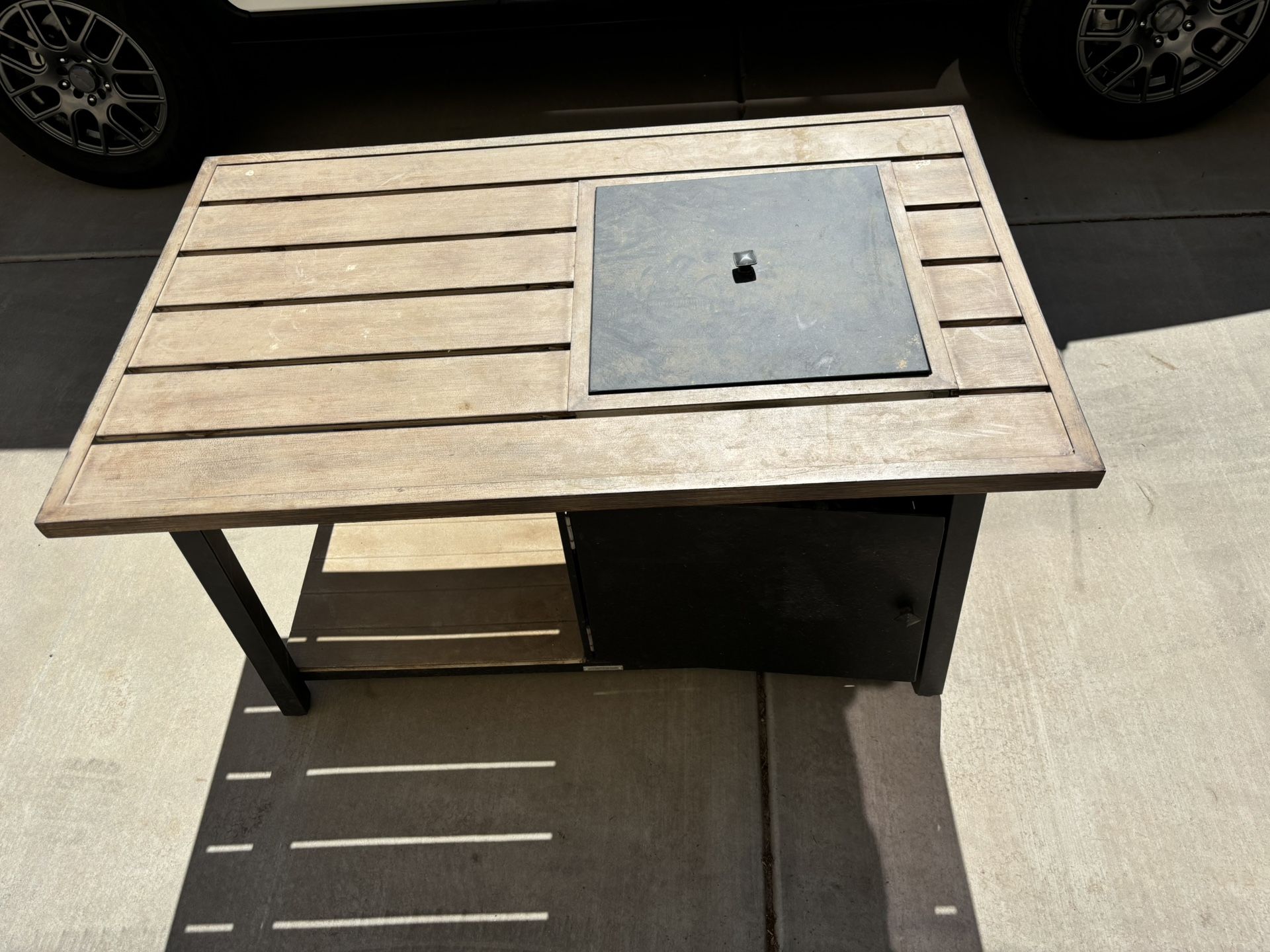 Outdoor Table Fire Pit propane 