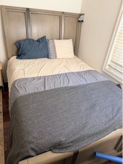 Queen Bed Frame + Adjustable Base + Cooling Mattress