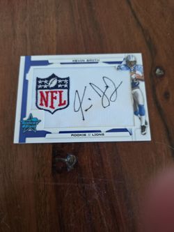 Kevin Smith Rookies & Stars Rookie Auto Patch Card 2/5