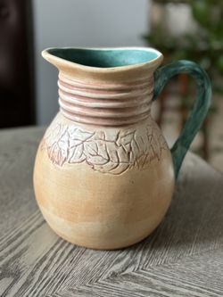 Vase Sedona Terra Cotta & Green