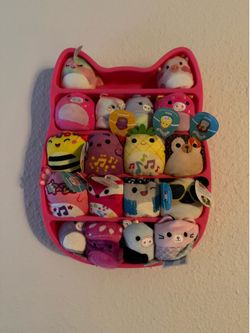 Official Squishmallow display with mini squishmallows