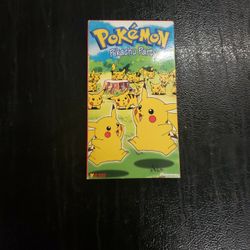 Pokemon Pikachu Party Vhs