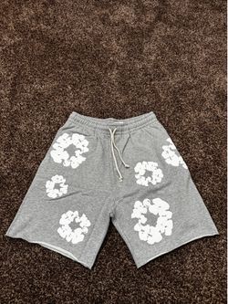 Denim tear shorts