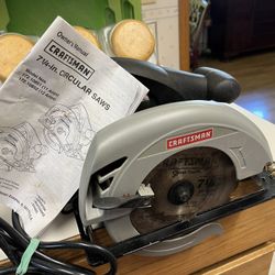 Craftsman 7.25” Corded Circular Saw