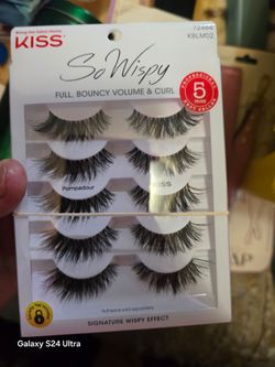 KISS So Wispy False Lashes 5 Pairs KBLM02