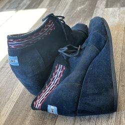 Toms Wedge Booties 
