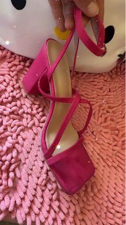 Pink heels