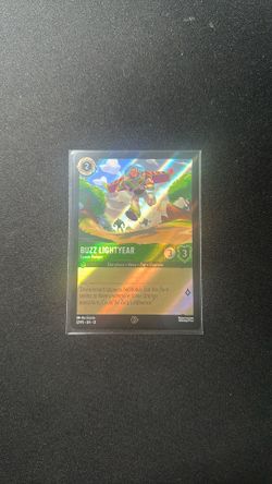 Disney Lorcana Buzz Lightyear Space Ranger Promo Card