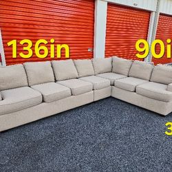 FREE DELIVERY Couch Sofa L Sectional 3 Piece