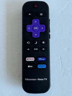 Hisense Roku TV Remote fits All Hisense Roku TVs (NOT for Other Roku TV!! NOT for ROKU Player NOT for ROKU Stick!!!)