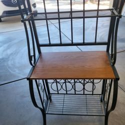 Consol With Wine Storage 