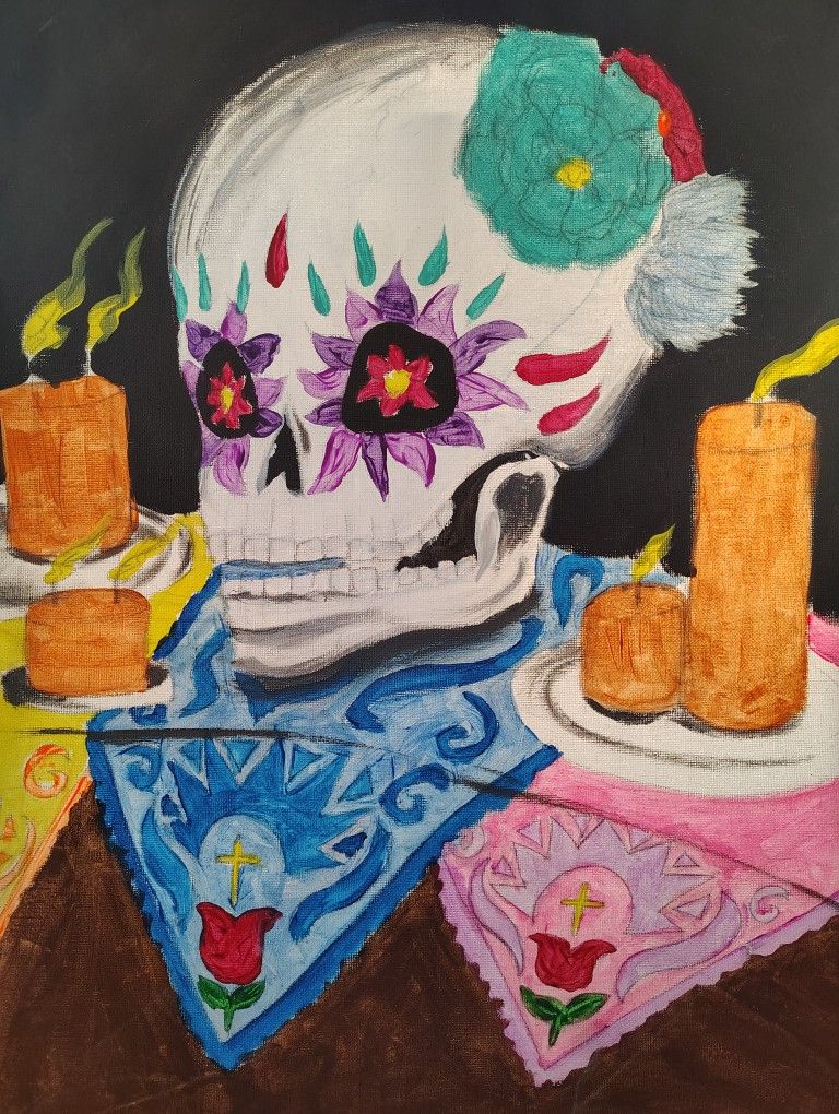 Skull Painting