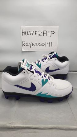Men Sz 11.5 Or 13 Nike Jordan Stadium 90 Low MCS Shoes White/Grape Ice (HQ0211-105)