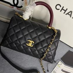 Chanel Coco Handle Traveler Bag