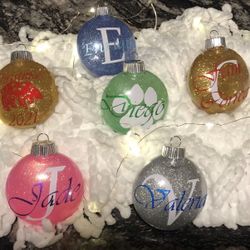 Personalized Ornaments 