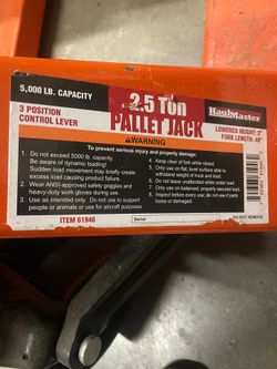 Pallet Jack (3 pallet jacks)