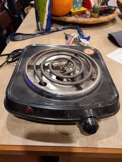 Electric portable burner
