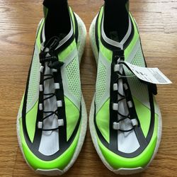 New ADIDAS Stella McCartney PulseBOOST HD Women‘s Size 9.5 White/Green Running
