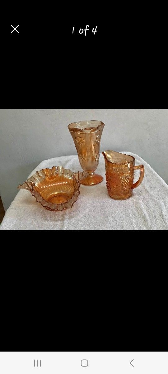 Antique Carnival Glass