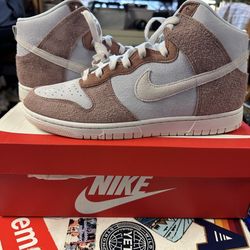 Nike Dunk High Fossil Rose Size 11.5