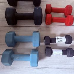 Dumbbell Set 3,5,10,15 LB 