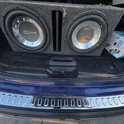 2’-12 subwoofers c4 600 watts