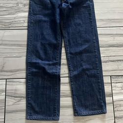 Dolce & Gabbana Dark Wash Straight Leg Jeans (26 waist size)