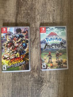Mario strikers & Pokemon Arceus
