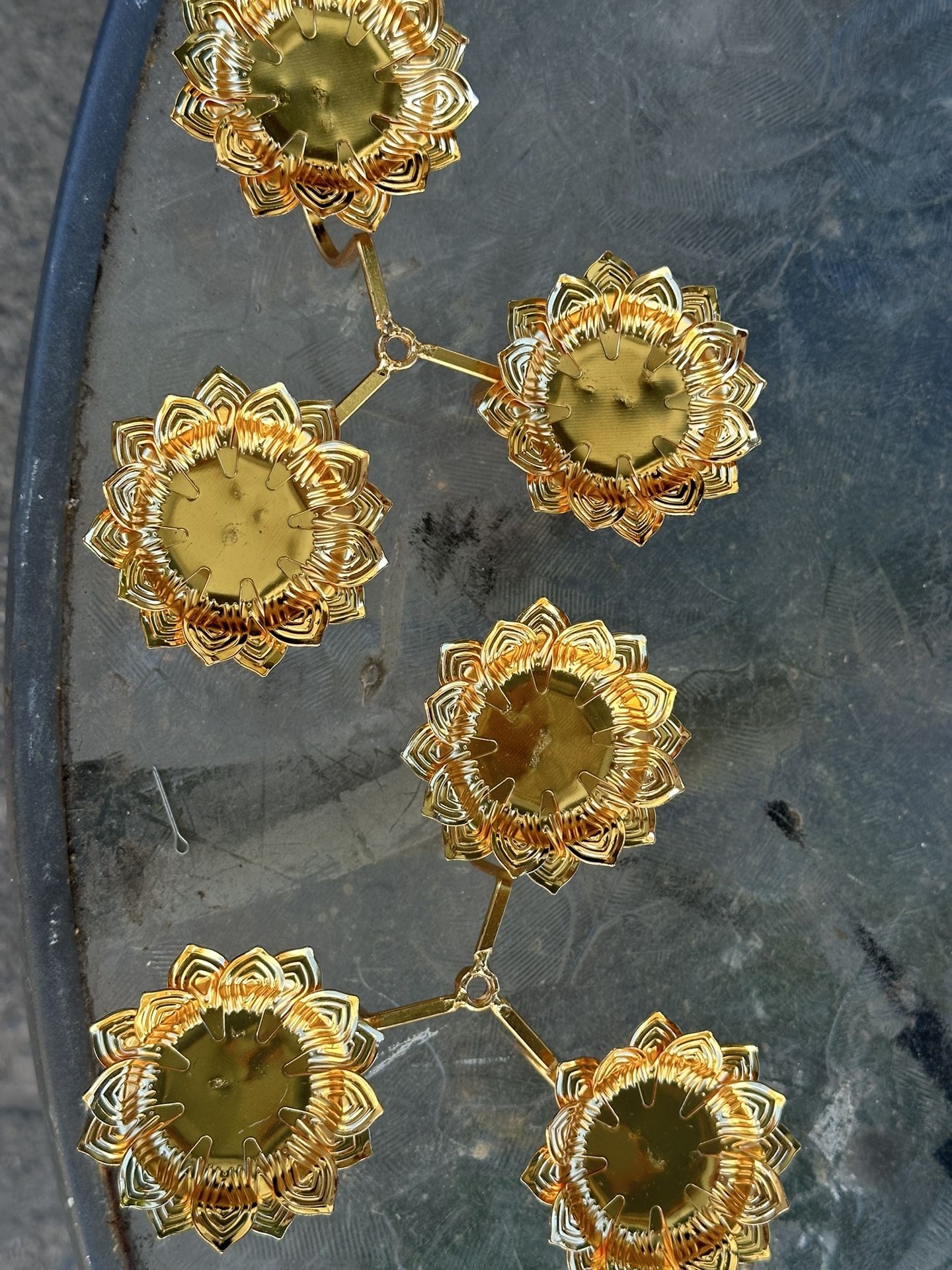 Gold Candle Holders