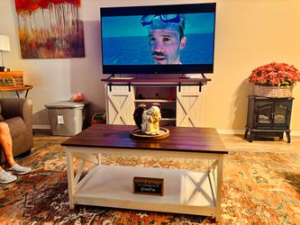 TV Stand & Coffee Table & washable Carpet