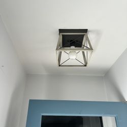 Farmhouse Entryway Ceiling Light