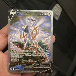 Arceus V (Brilliant Stars) & Kyurem Ex (Black Bolt) Pokemon 