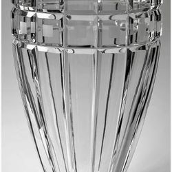 Stunning 12" Quadrata Vase by WATERFORD CRYSTAL