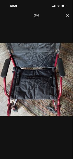 MEDLINE Medical Folding Transport Chair