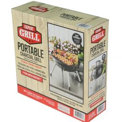 Expert Grill 14.5'' Steel Portable Charcoal Grill