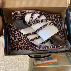 Fashion Nova Leopard Wedges