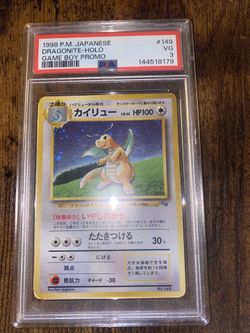 Psa 3 game boy Dragonite