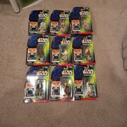 Star Wars Figures Freeze Frame Action Slide 9 Figures 