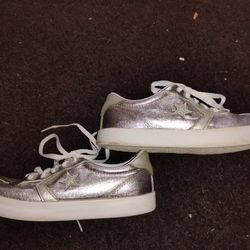 Converse Break Point Ox Silver 
