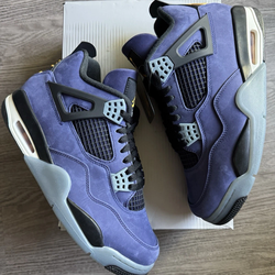 Nike Air Jordan 4 Lakers Kobe LA All Star Warning Sz 11